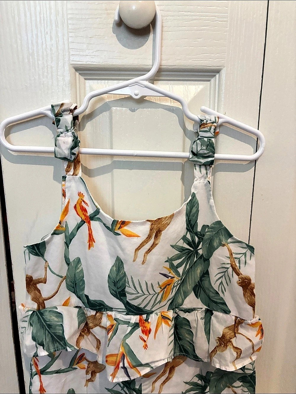 janie and jack girl romper and headband 6t